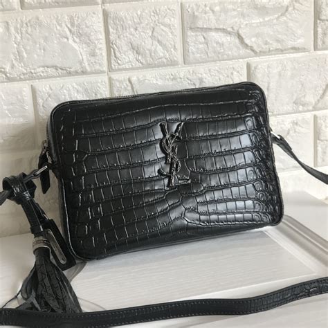 lsv bags|ysl crocodile crossbody bag.